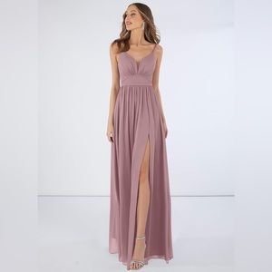 Azazie Rayna Size 4 Dusty Rose